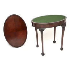 Antiker edwardianischer Beistelltisch aus Satinholz, 1900er
