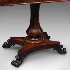 Antiker englischer frühviktorianischer Spieltisch, 1840