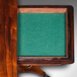 Antiker englischer frühviktorianischer Spieltisch, 1840