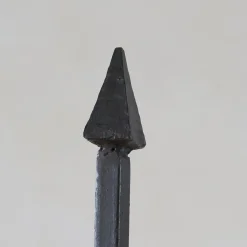 Antiker Feuerschutz aus Schmiedeeisen, Ende 19. Jh.