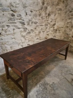 Antiker französischer Bauerntisch, 1780