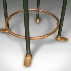 Antiker französischer Flaschenkühler aus Messing, 1880