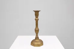 Antiker französischer Kerzenständer aus Bronze, 1890er