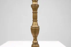 Antiker französischer Kerzenständer aus Bronze, 1890er