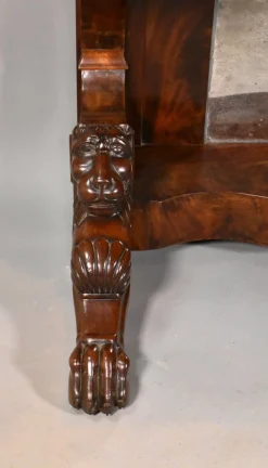 Antiker französischer Louis Philippe Konsolentisch
