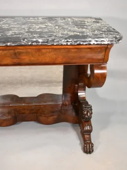Antiker französischer Louis Philippe Konsolentisch