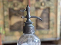 Antiker französischer Soda Siphon, Paris, 1880er