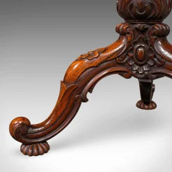 Antiker frühviktorianischer englischer Wandschirm, 1840er