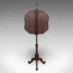 Antiker frühviktorianischer englischer Wandschirm, 1840er
