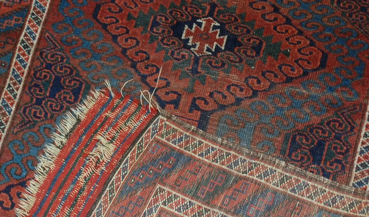 Antiker handgefertigter afghanischer Baluch Teppich, 1900er