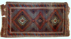 Antiker handgefertigter afghanischer Baluch Teppich, 1900er