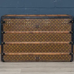 Antiker 20. Jh. Kurierkoffer aus Monogram Canvas von Louis Vuitton, Frankreich, 1910er