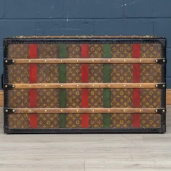Antiker 20. Jh. Kurierkoffer aus Monogram Canvas von Louis Vuitton, Frankreich, 1910er