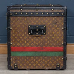 Antiker 20. Jh. Kurierkoffer aus Monogram Canvas von Louis Vuitton, Frankreich, 1910er