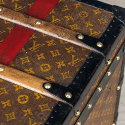 Antiker 20. Jh. Kurierkoffer aus Monogram Canvas von Louis Vuitton, Frankreich, 1910er