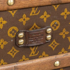 Antiker 20. Jh. Kurierkoffer aus Monogram Canvas von Louis Vuitton, Frankreich, 1910er