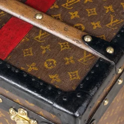 Antiker 20. Jh. Kurierkoffer aus Monogram Canvas von Louis Vuitton, Frankreich, 1910er
