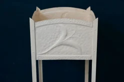 Antiker Jugendstil Metall Pflanzer, Frankreich, 1900er