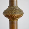 Antiker Kerzenständer aus Messing, 1880er