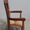 Antiker Kinderstuhl aus Birke