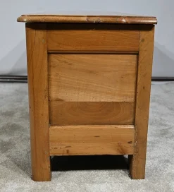 Antiker Koffer aus massivem Kirschholz, 1890er
