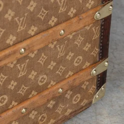 Antiker Louis Vuitton Kurierkoffer aus gewebter Leinwand, 19. Jh., Frankreich, 1896