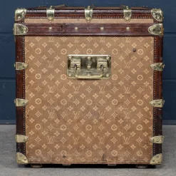 Antiker Louis Vuitton Kurierkoffer aus gewebter Leinwand, 19. Jh., Frankreich, 1896