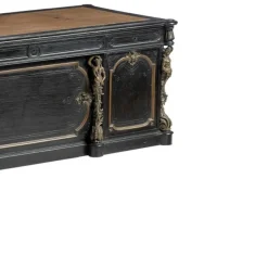Antiker Napoleon III Sekretär aus Eiche, 1800er