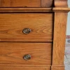 Antiker Schrank aus Ulmenholz