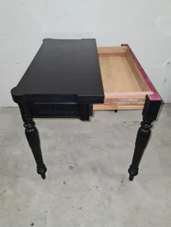 Antiker schwarzer Jugendstil Spieltisch