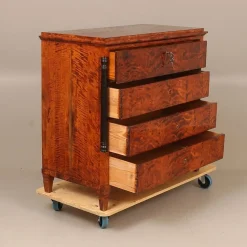 Antiker schwedischer Biedermeier Sekretär, 1800er