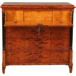 Antiker schwedischer Biedermeier Sekretär, 1800er