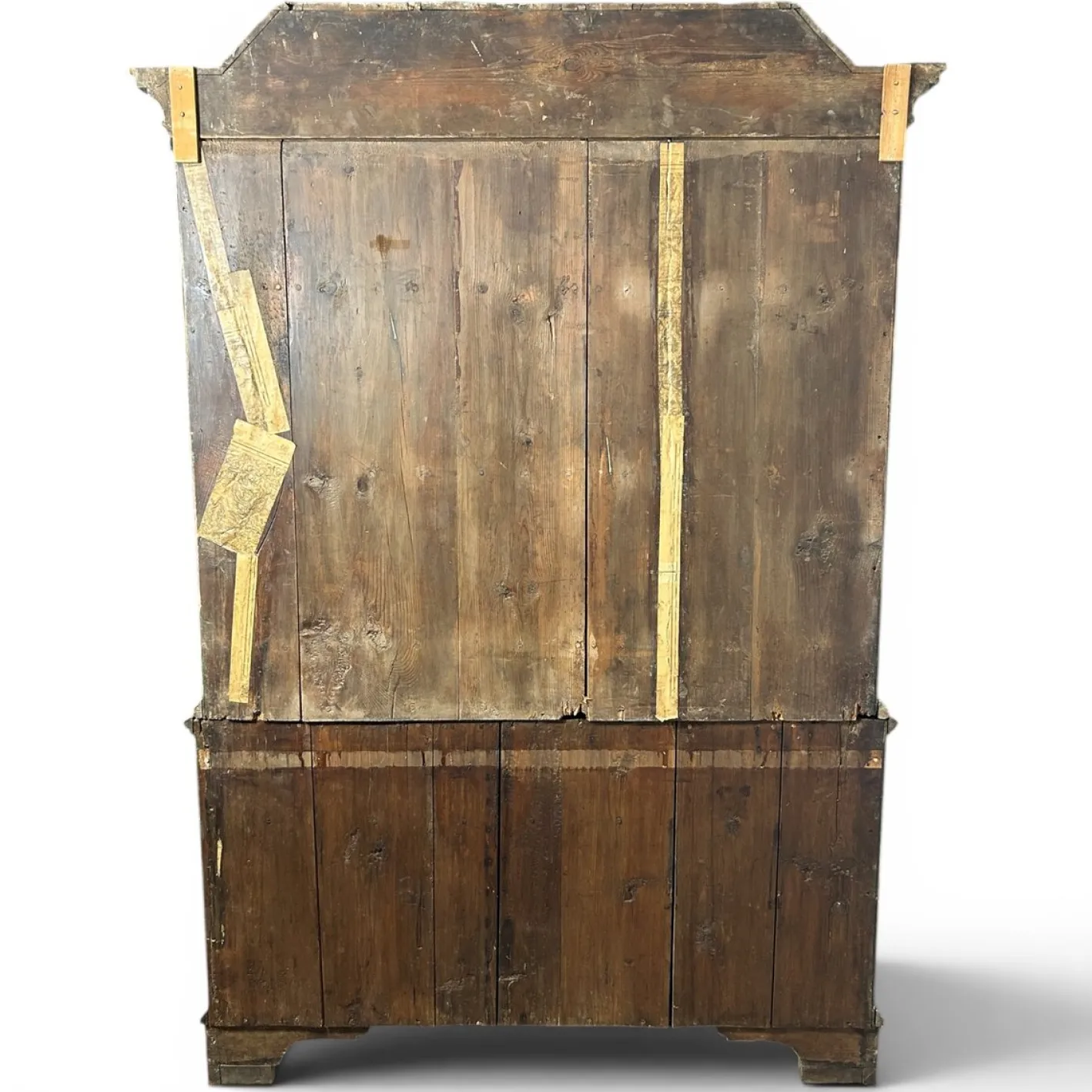 Antiker schwedischer Schrank aus Pinienholz, 1838
