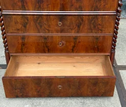 Antiker Sekretär aus Holz, 1890er