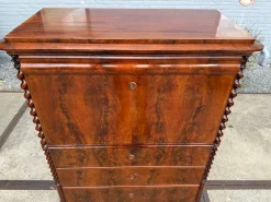 Antiker Sekretär aus Holz, 1890er