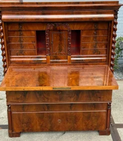 Antiker Sekretär aus Holz, 1890er
