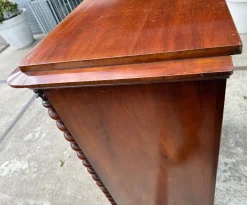 Antiker Sekretär aus Holz, 1890er