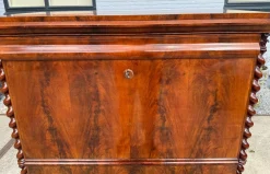 Antiker Sekretär aus Holz, 1890er