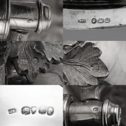 Antiker Silberner William IV Wasserkocher oder Samowar, London, 1837