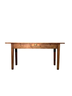 Antiker Tisch aus Tannenholz, 1890er