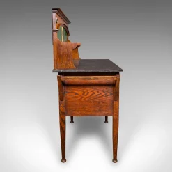 Antiker viktorianischer Arts & Crafts Englischer Stadthaus Waschtisch, 1900er
