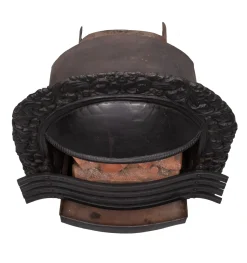 Antiker viktorianischer Kamin aus Gusseisen, 1880er