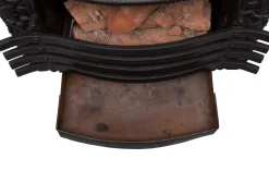Antiker viktorianischer Kamin aus Gusseisen, 1880er