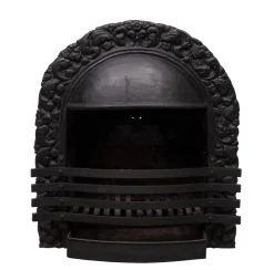 Antiker viktorianischer Kamin aus Gusseisen, 1880er
