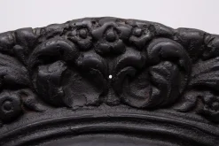 Antiker viktorianischer Kamin aus Gusseisen, 1880er