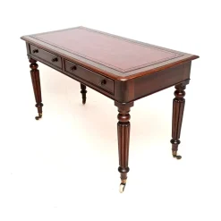 Antiker viktorianischer Schreibtisch, 1850er