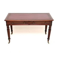 Antiker viktorianischer Schreibtisch, 1850er