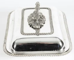 Antiker Vorspeisenteller von Matthew Linwood, 1800er, 2er Set