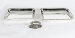 Antiker Vorspeisenteller von Matthew Linwood, 1800er, 2er Set