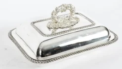Antiker Vorspeisenteller von Matthew Linwood, 1800er, 2er Set